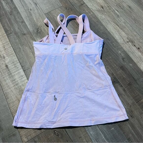 Lululemon sports bra tank top size 8 - Picture 1 of 7